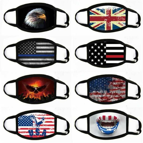 

face for cotton dust anti mask designer cycling flag washablecloth masks#271