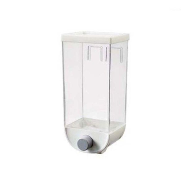 

1000/1500ml grain storage box wall mounted tank cereal bean oatmeal dispenser h55a1