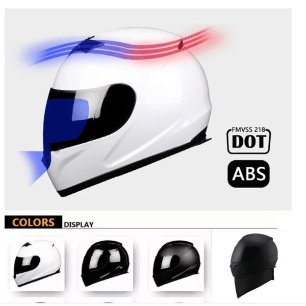 

full face motorcycle helmet gloss black helmet riding motocross racing motobike casco moto capacete moto
