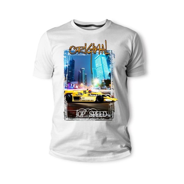 

sport 2019 new men's t shirt t-shirt france classic legend car racing car gelb auto youngtimer oldtimer herren t shirt