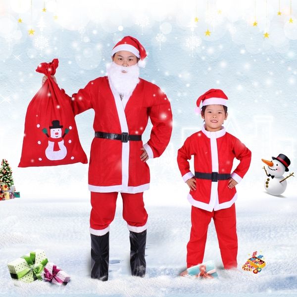 

evghv non-woven boot decoration supplies non-woven santa claus performance christmas clothes boots christmas nonwoven backpack clothes ps54t