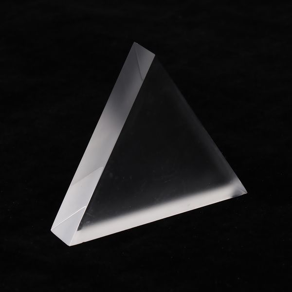 

acrylic physical triangular optical lens, lab equipment experiment tool