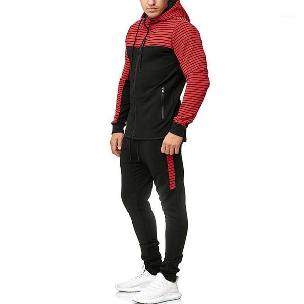 

men's tracksuits 2021 2 pieces autumn running tracksuit mens casual sweatshirt sports set gym clothes men hooded training suit sport we, Gray