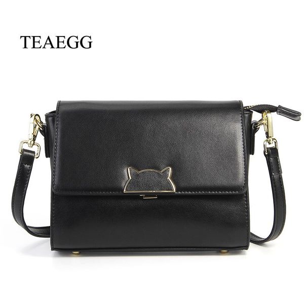

teaegg women lindy handbag envelope bag female genuine leather cowhide crossbody bag