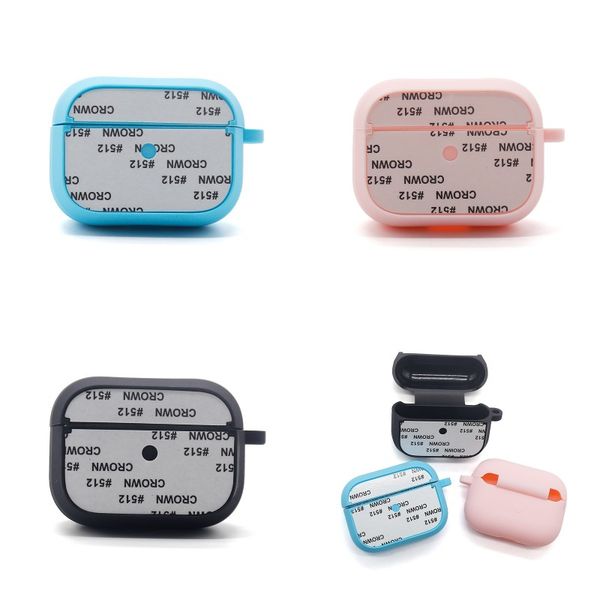 

sublimation blank earphone cover waterproof simplicity earphones covers men women wireless headsets case protective portable 6 5ex p2