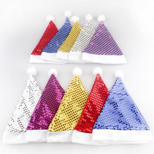 

christmas decorations hat children party show supplies sequins santa1