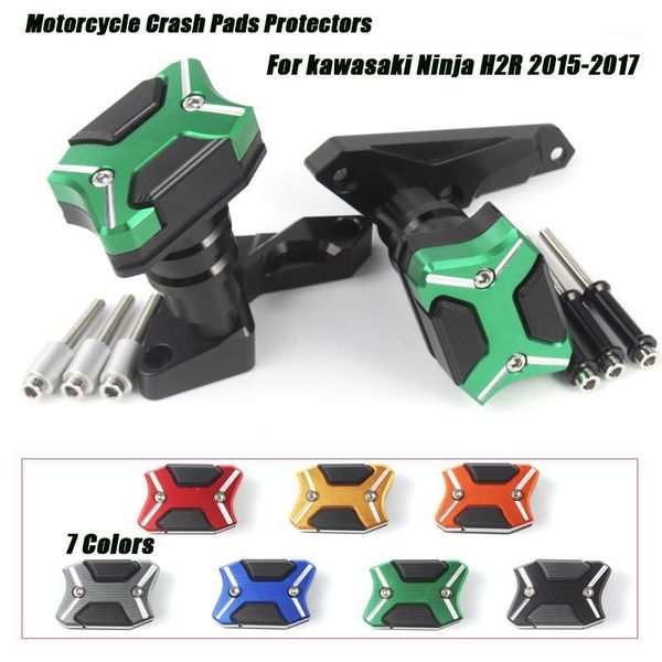 

frame slider for ninja h2r 2020-2020 motorcycle escape falling engine cover crash pad cave protection left and right1