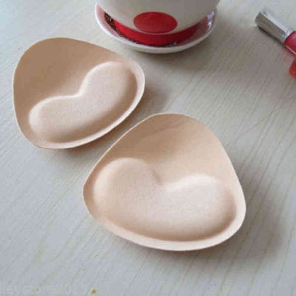 

1 pair bikini insert chest pad women summer inserts sponge foam bra pads chest cup breast bra, White;black