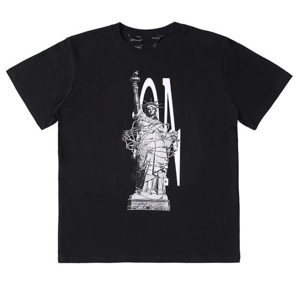 

men's new goddess ve short-sleeved t-shirt hip-hop casual round neck cotton short sleeve s-xl us size, White;black