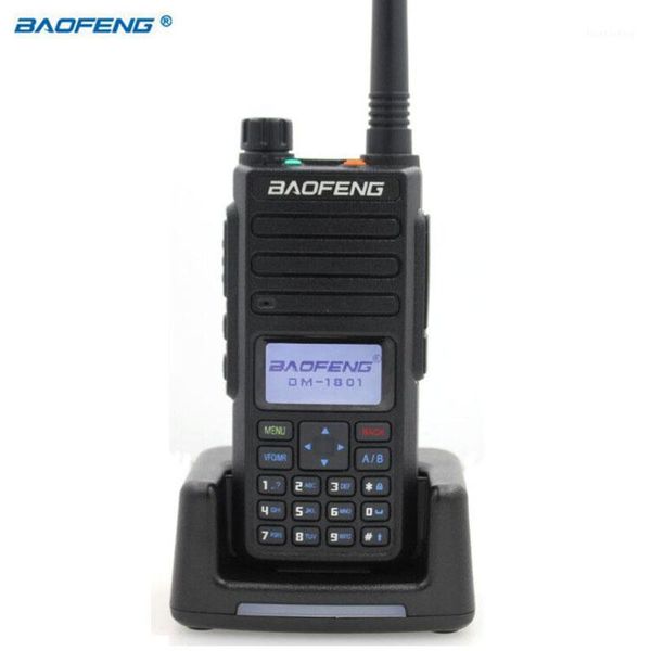 

walkie talkie 2021 baofeng dm-1801 digital vhf/uhf dual band dmr tier1 tier2 tier ii time slot digital/analog dm-860 radio1