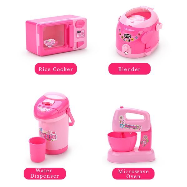 

child mini home appliance set simulation blender toy small rice cooker toy girl play house toy