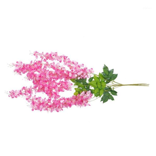 

3pcs artificial flowers realistic simulation wisteria flowers for wedding home office decoration pink1