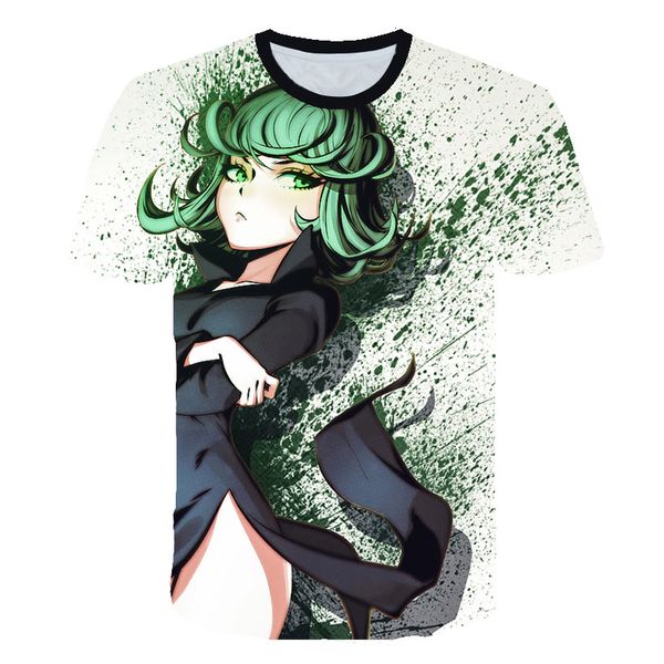 

one punch man hoodies anime one-punch man 3d cartoon men genos saitama cosplay summer 3d print shirts harajuku humor plus size men clothing