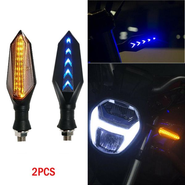 

wupp car headlight bulbs(led) motorcycle 17led turn signals indicator light universal two side sequential flow 9619