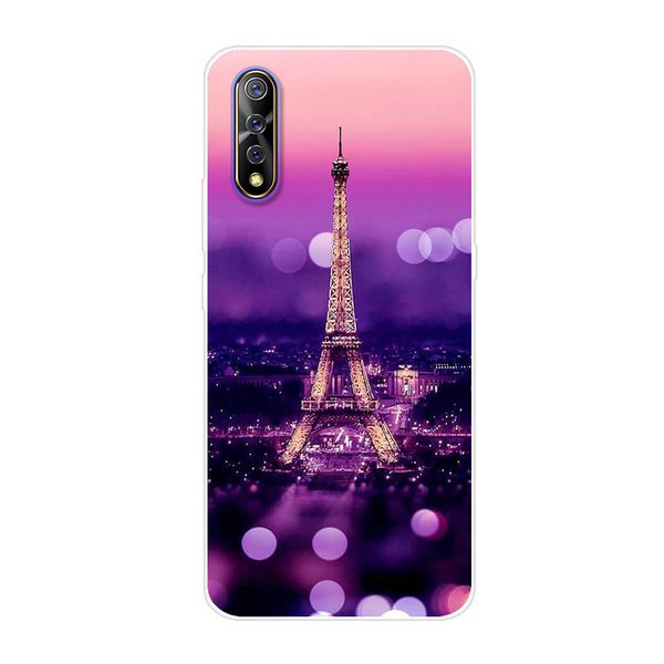 

phone soft silicone printing back case coque for vivo v17 pro v17neo shockproof cover v 17 neo