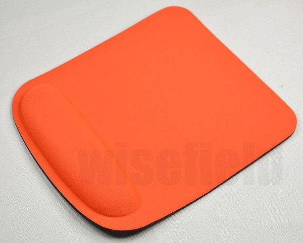 

1pc comfort square wrist mouse pad mat optical solid blue black mousepad mice game gaming computer pc with wrist support protect h jlljhp