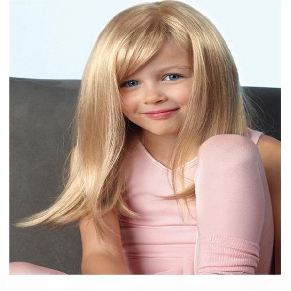 

full lace wigs baby wig full lace human hair wig senior silk long wavy brazilian virgin hair 100% with bangs for women color l14# kabell wig, Black;brown