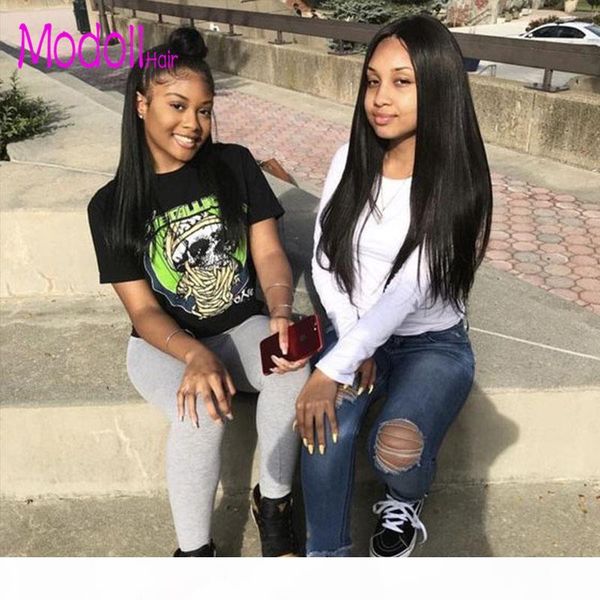 

150% density 613 blonde full lace human hair wigs with baby hair pre plucked brazilian remy human hair lace wigs for women modoll, Black;brown
