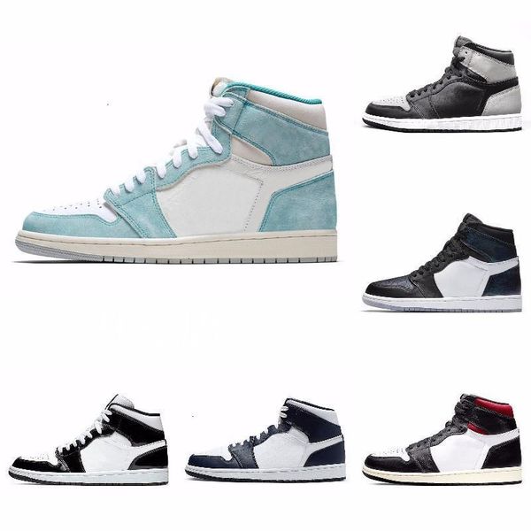 

1 release travis jumpman 1s new high og ts sp cactus jack dark scotts mocha men women basketball shoes authentic runing sneakers a#06100, Black