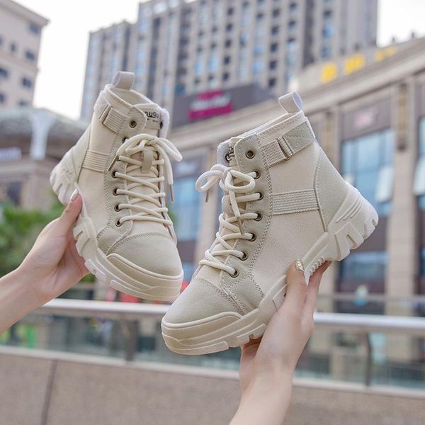 

women warm ankle boots new fashion thick sole casual shoes women winter shoes short snow footwear fashion autumn winter boots, Black