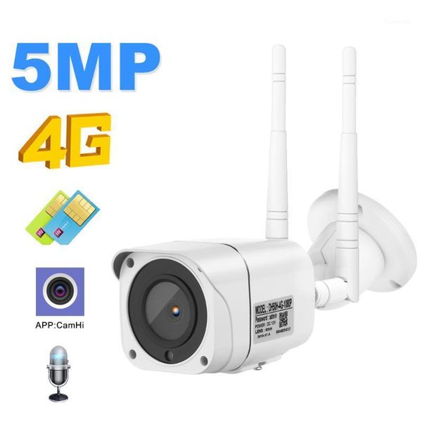 

4g wifi ip camera sim card 1080p outdoor security camera audio record 5mp hd ir night vision gsm p2p sd camhi app1