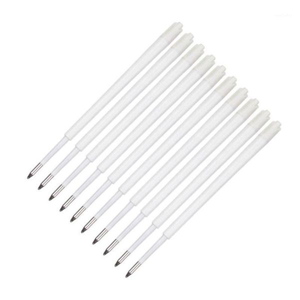 

refills 30pcs/set ball point pen refill blue black ink 1.0mm european standard g2 ballpoint rod for pens writting parts1, Black;red