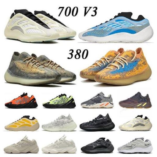 

700 v3 srphym outdoor men women shoes kanye west azareth inertia azael 380 blue oat reflective alien mist mens trainer sneakers