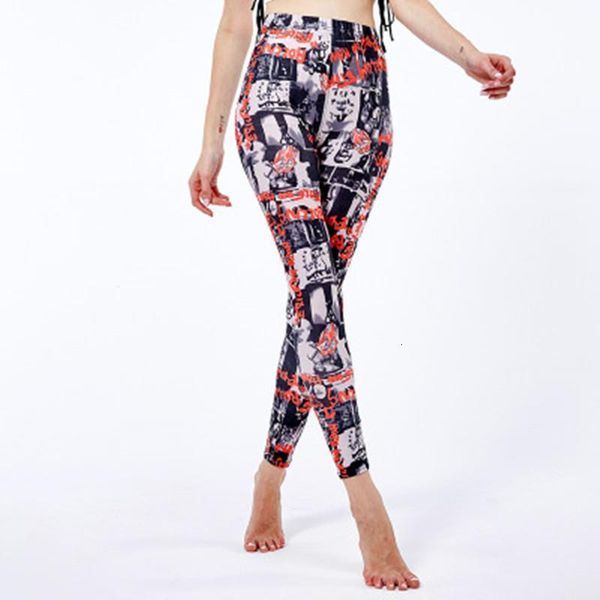 

2019 весна осень мода jeggings для женщин бум цифровой печати мультфильм смешной леггинсы comic hip push up высокой талией леггинсы, Black