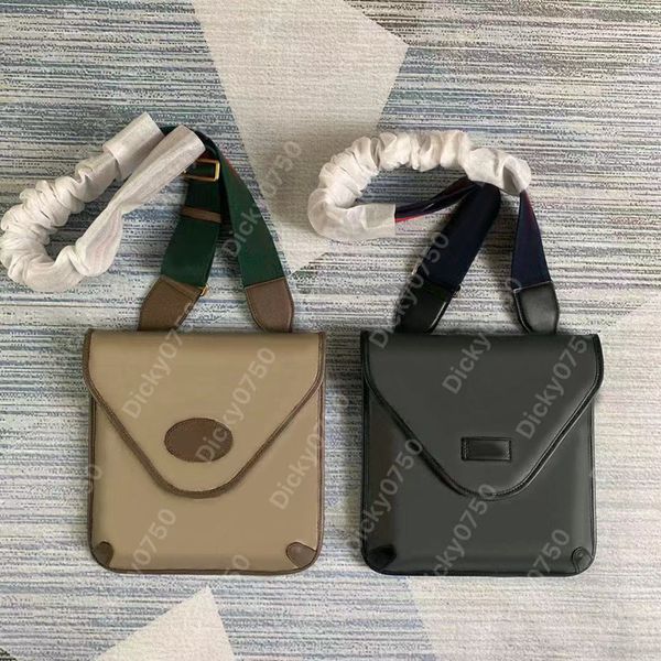 

vintage messenger bag tiger pattern luxury designer bags men breast pocket cross body bags classic webbing colorway adjustable shoulder stra
