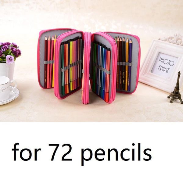

pencil cases case 72 holders huge capacity cloth fantastic schools offices play water color pencils case1