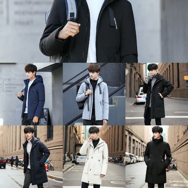

918z outerwears winter down jacket light coat thin hooded warm big down, Black