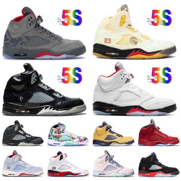 

mens womens jumpman 5 5s basketball shoes designer 2022 jumpman5s laser orange white sail camo doernbecher new fire red sneaker outdoor trai