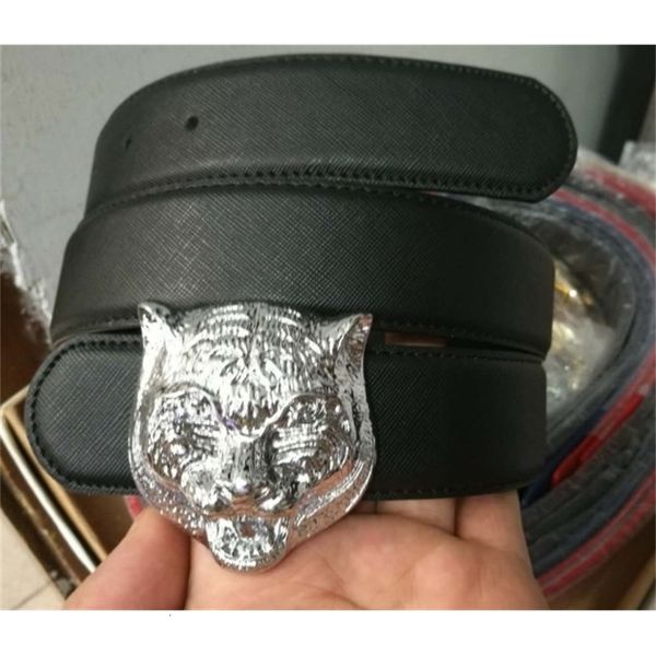 

designer new belt brand tiger copper buckle belts designer belts luxury belt belts for men leather belt, Black;brown