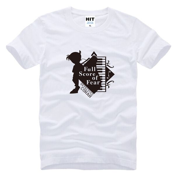 

detective conan piano funny cartoon t shirt tshirt fashion 2015 new short sleeve t shirt tee camisetas hombre sport hooded sweatshirt hoodie