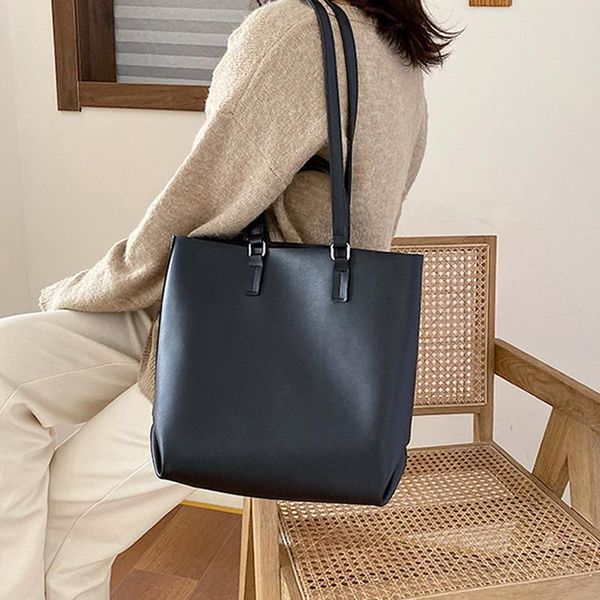 

большая емкость pu кожа сумка женщин мода solid color travel tote bag 2020 новый женский простые сумки