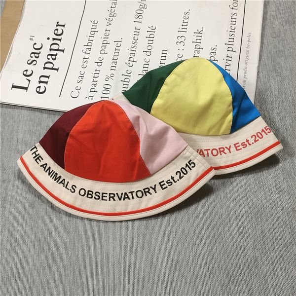 

2020 kids'hat, boys'and girls', fisherman's hat mosaic 1028, Yellow