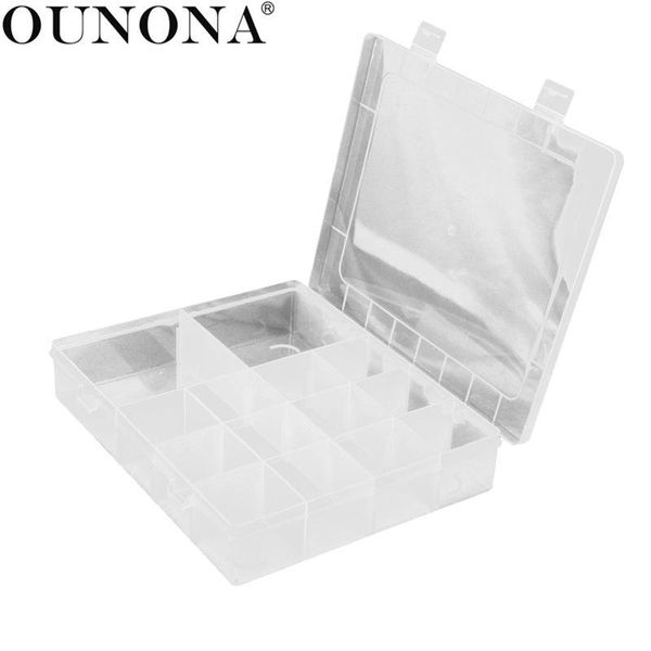

removable adjustable with organizer dividers 14 grid case plastic container holder jewelry storage box bbyzvw sweet07