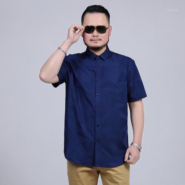 

smart casual fashion solid plain men shirt solid stylish dress shirt short sleeve summer turn-down collar camisa masculina1, White;black