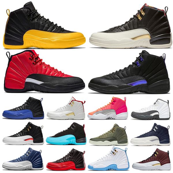 

лучшие качества 12 12s xii мужчины баскетбол обувь flu game indigo dark конкор фиба gym red утепленных такси мужские тренеры спорт на открыт