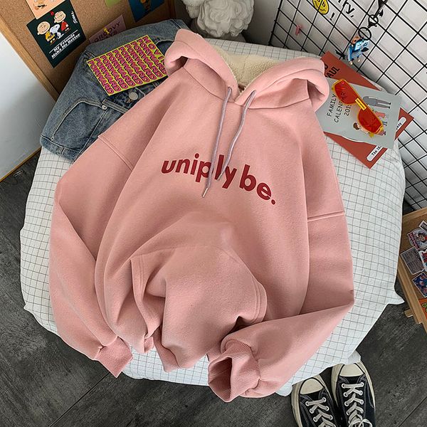 

2021 new privathinker men's oversized hooded hoodies winter new woman warm sweatshirts streetwear hip hop male fashion clothing vk9u, Black