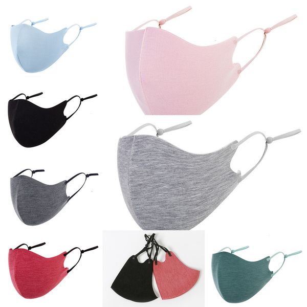 

dhl shipping cycling protective masks winter warm face washable windproof mouth cover anti dust pm2.5 fashion mas obulp, Black