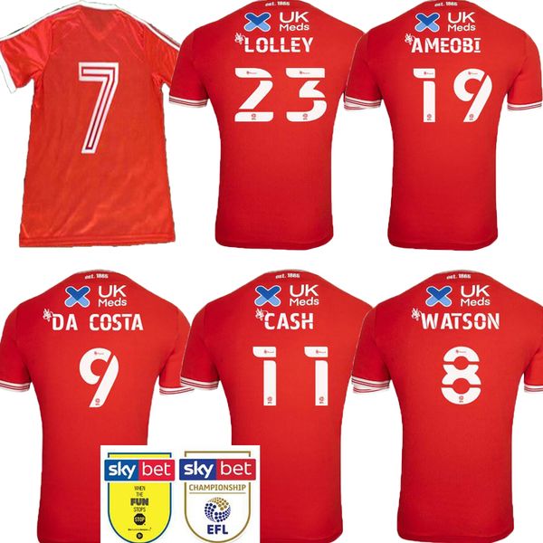 

79 80 20 21 nottingham forest retro football club home shirts 2020 2021 1979 1980 grabban watson watson star robertson burns soccer jerseys, Black;yellow