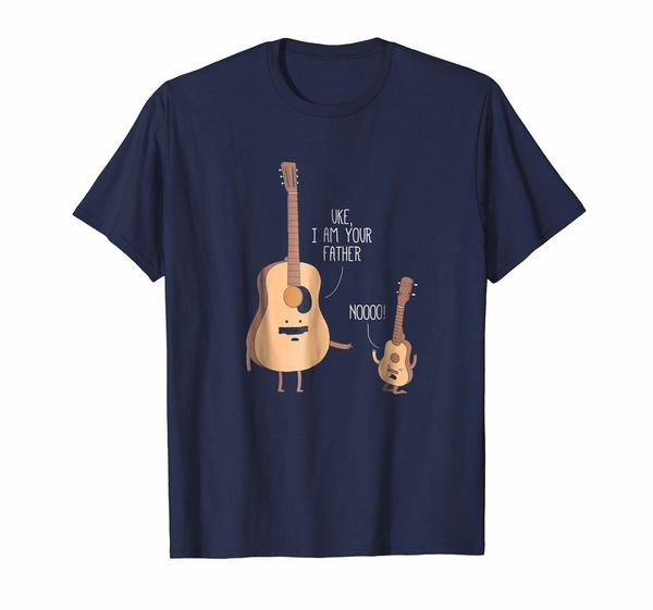 

uke i am your father t shirt ukulele guitar music fashion short sleeve round collar customized man t-shirt sport hooded sweatshirt hoodie