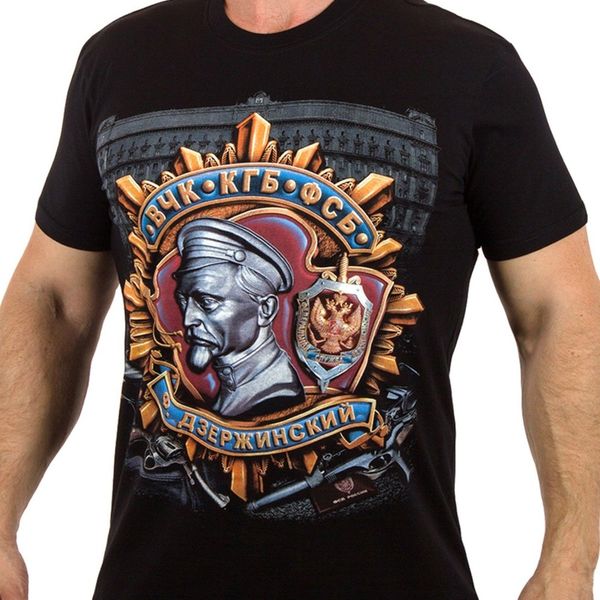 

super new.t shirt vchk kgb fsb founder felix dzerzhinsky summer tees printed streetwear order t shirts sport hooded sweatshirt hoodie