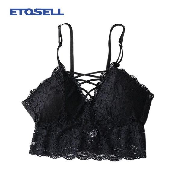 

lace beauty back bra camisole wrapped chest tube bottoming french triangle cup underwear e women, Red;black