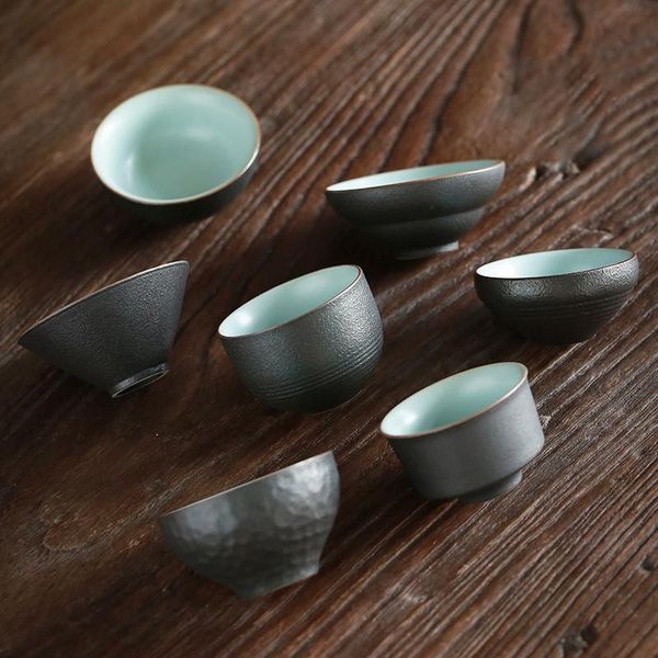 

tangpin черный керамический чайная фарфоровая чашка чая бытовая китайский кунг-фу кубок drinkware tangpin black bbybgq hotstore2010