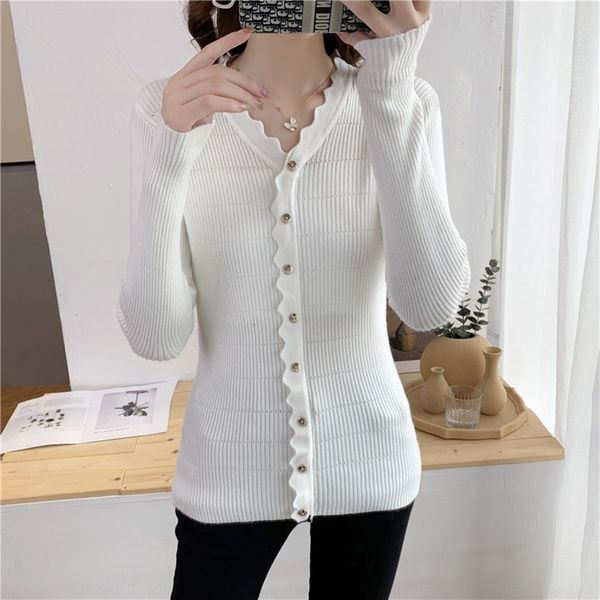 

french elegant mulberry silk pearlsummer sun protection thin v-neck pearlpearlpearl pearlknitted cardigan base shirt french elegant mulberry, White;black