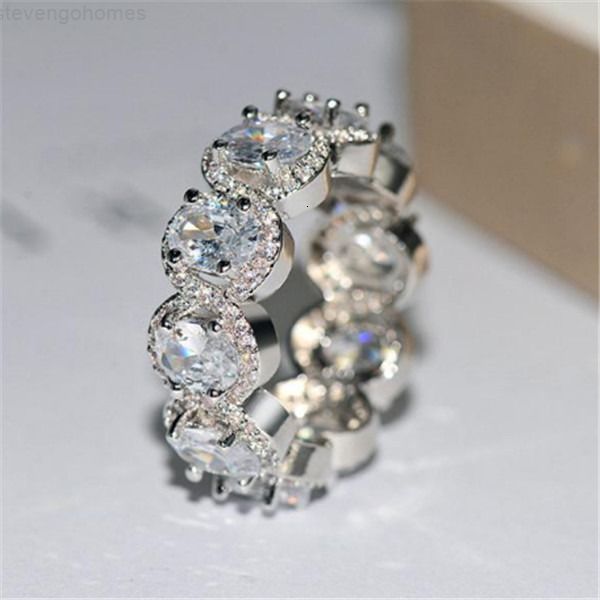 

factoryyyf4real choucong sterling vintage 925 fashion silver jewelry princess white z cz diamond eternity women wedding engagem, Slivery;golden