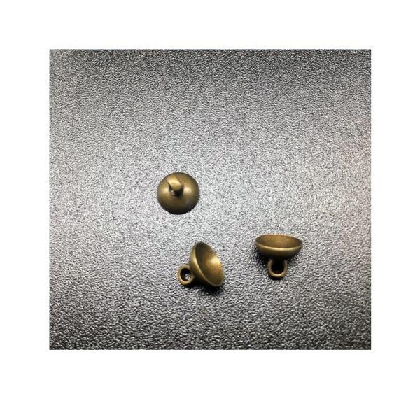 

10sets 50mm tall 18mm width clear glass globe bronze plated lace tray 8mm beads cap set diy glass vials pendant jewelry bbyttg, Black