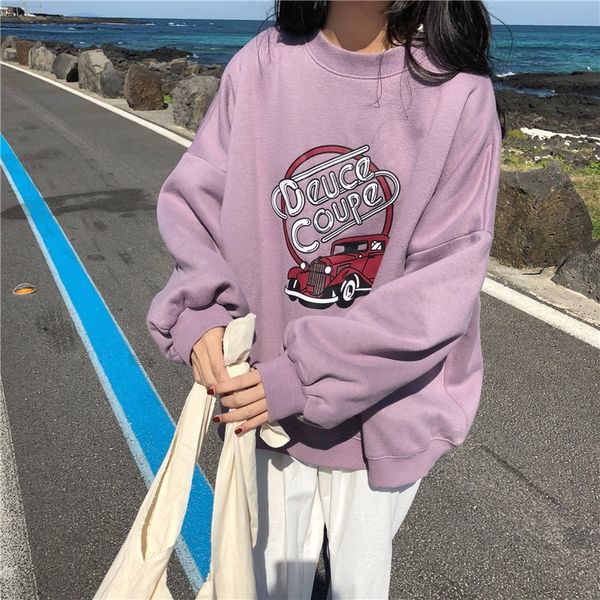 

bby soft sweater girl cute new style women's dress with plush long sleeves and ancient sweater women 6gf1f, Black